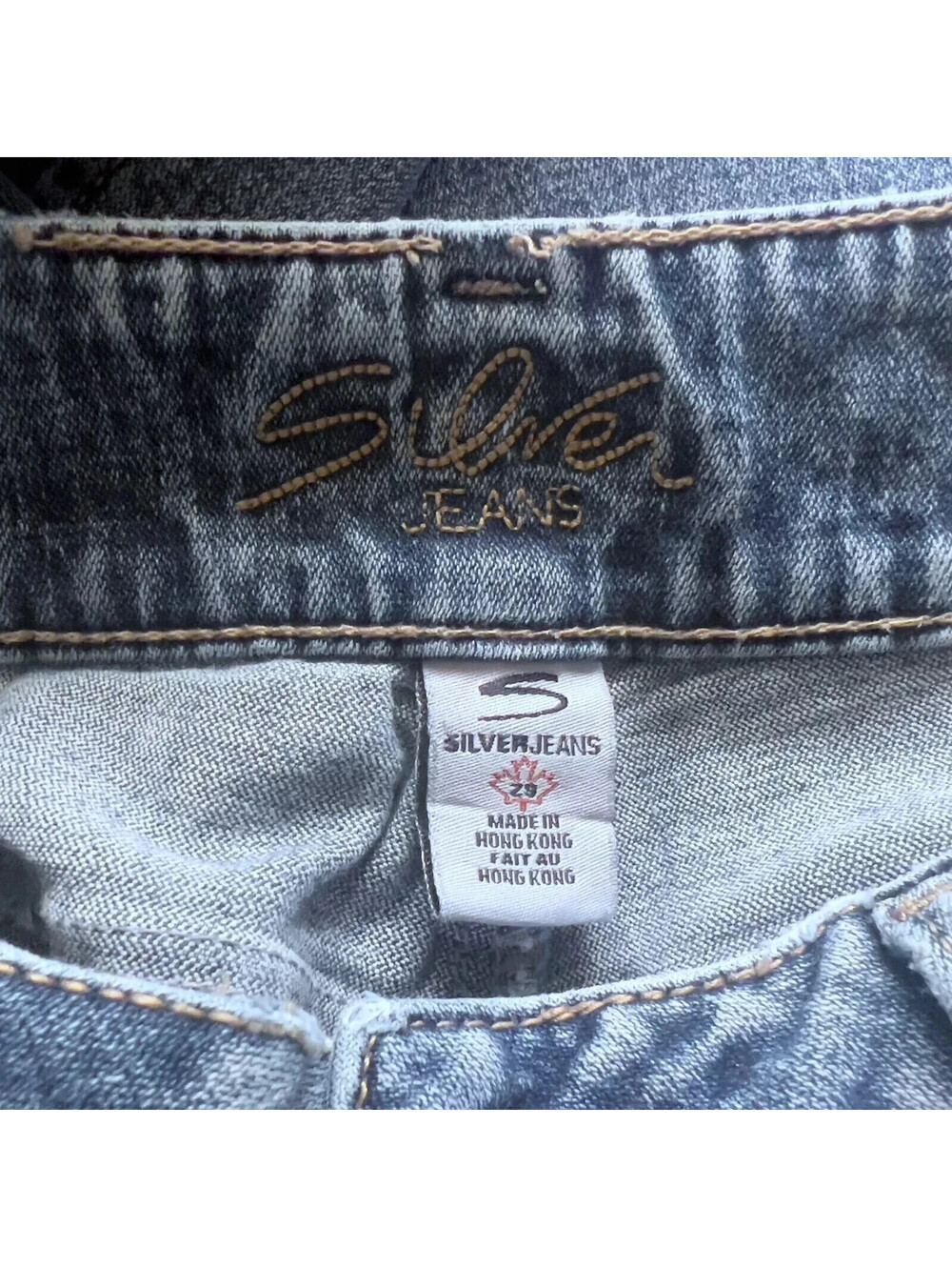 Silver Jeans Boot Cut Jeans Women's Size 29 Blue 32 1/2" Inseam - Picture 3 of 3